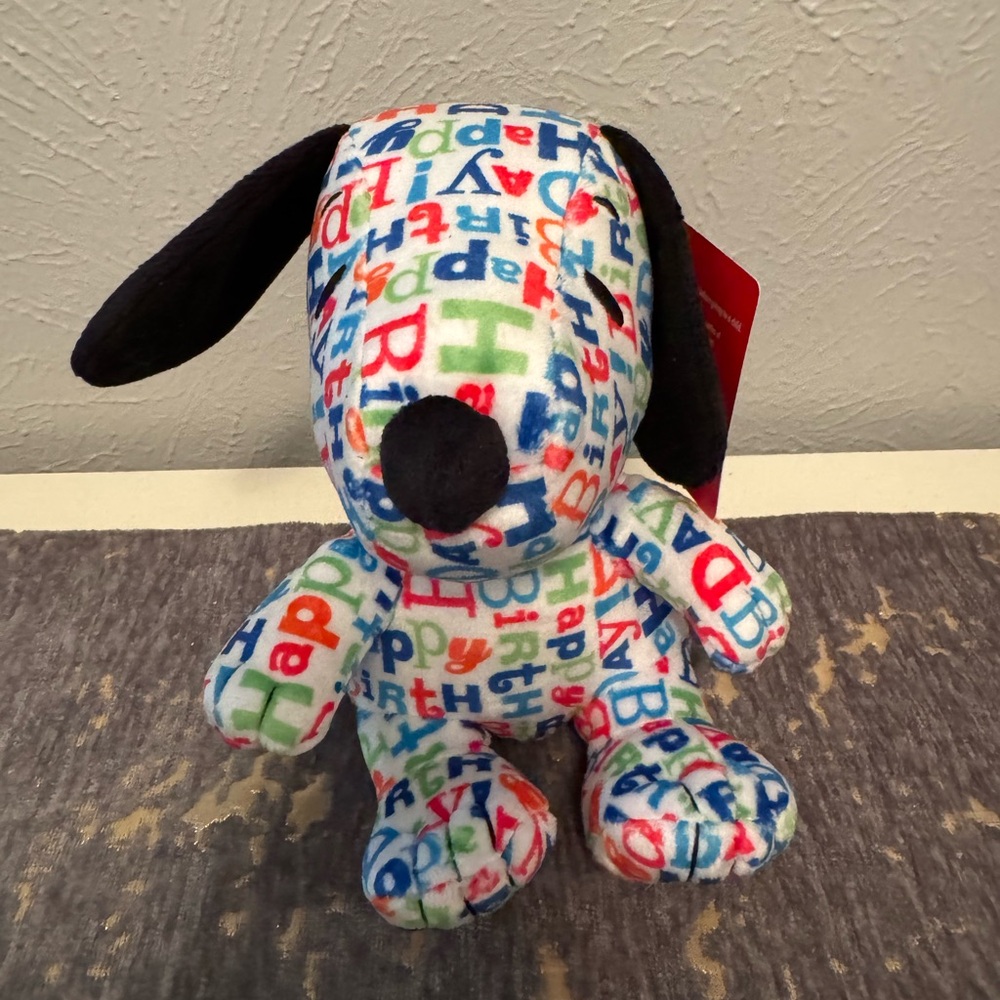 Hallmark Snoopy Birthday Dog Plush Toy